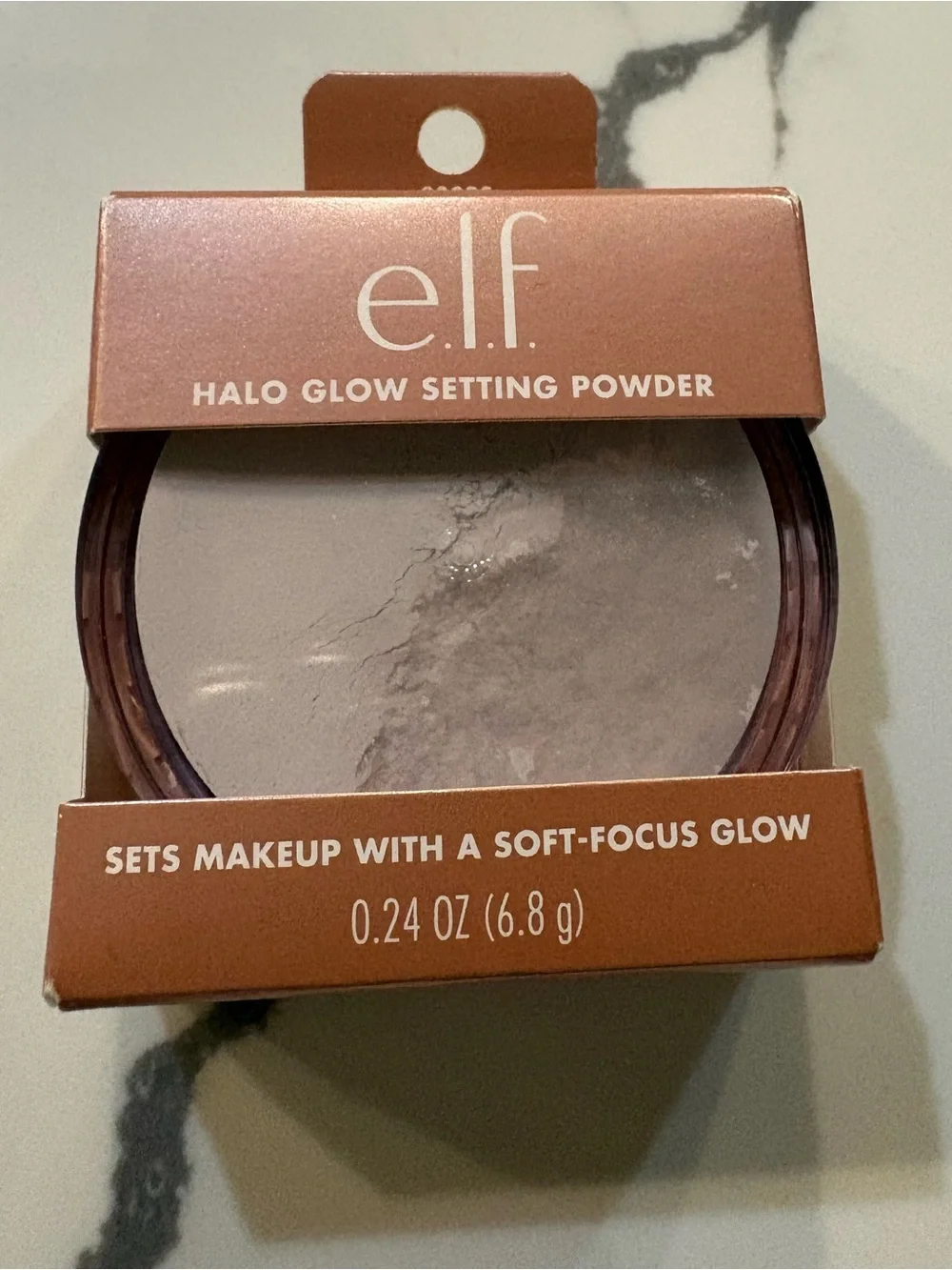 NIB e.l.f. Halo Glow Setting Powder Fair/Light, .24oz